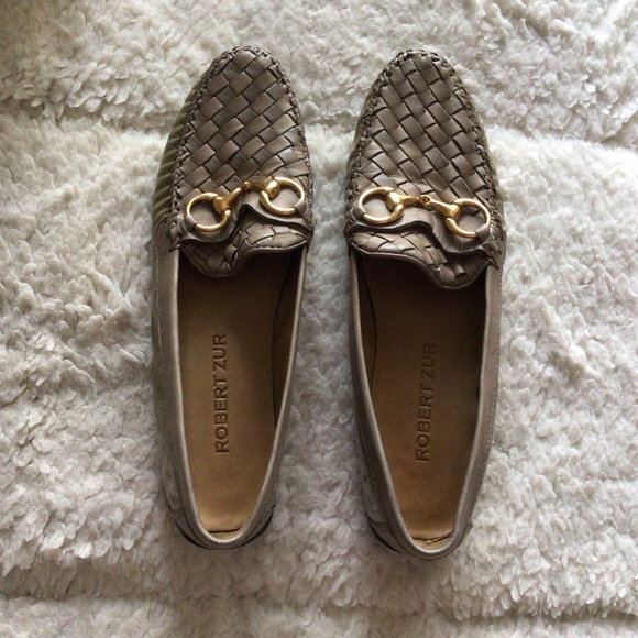 Robert Zur Women’s Perlata Olive Patent and True Glove Leather Loafers - Picture 4 of 14